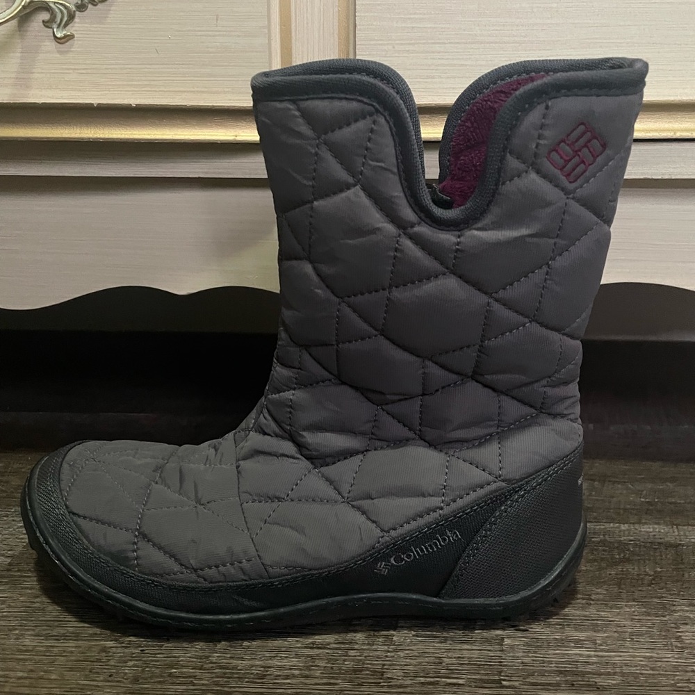 Columbia Minx Slip II Omni Heat Boot - Grey - Size 7